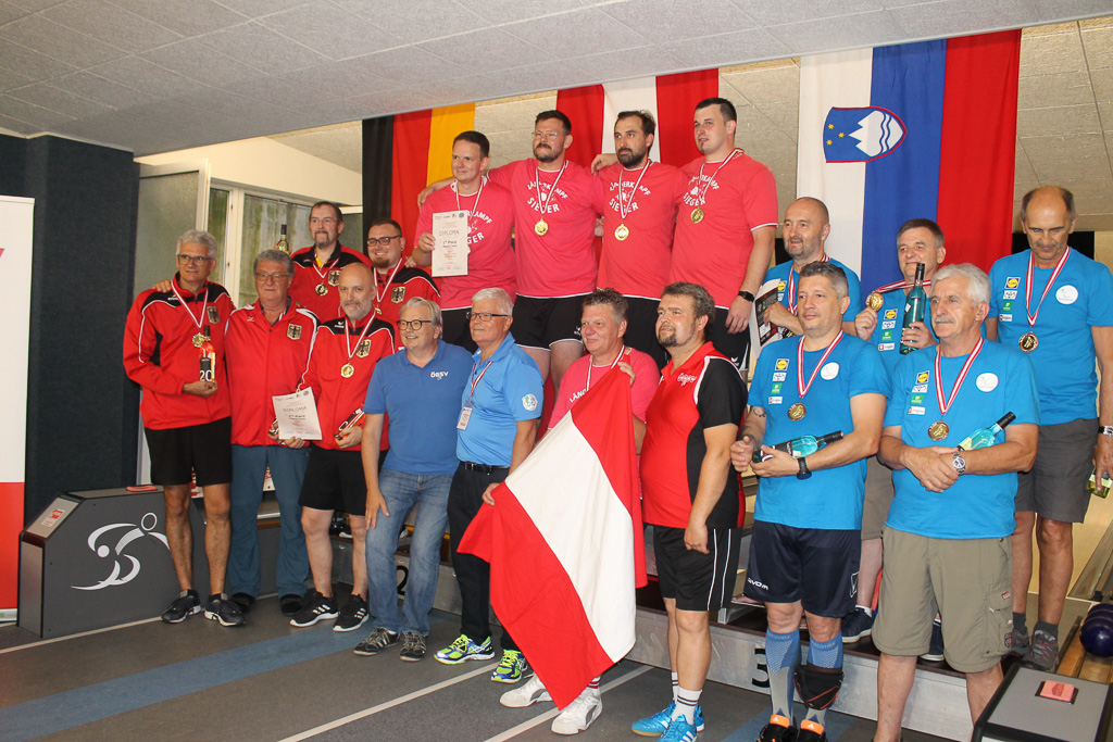 Siegerehrung Herren Team